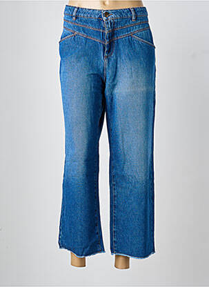 Blugi cu croială evazată albastru ONE STEP femeie