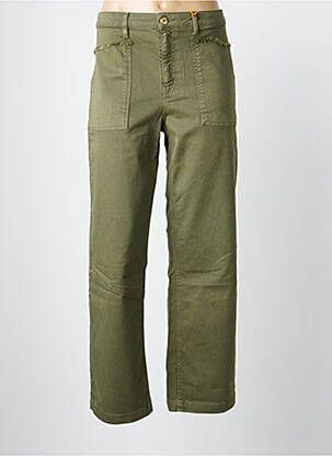 Pantalon drept verde HAPPY femeie