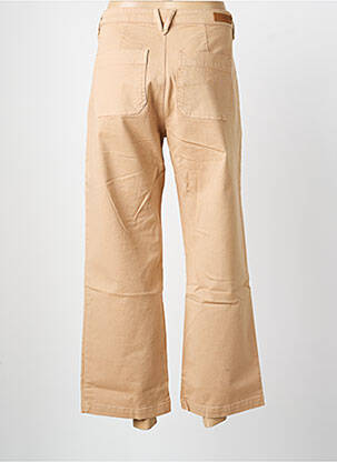 Pantalon drept bej HAPPY femeie