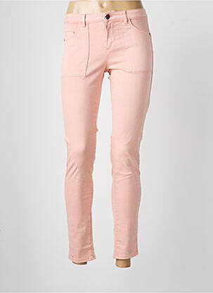 Pantalon slim roz ONE STEP femeie
