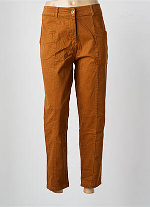 Pantalon 7/8 maro PAKO LITTO femeie