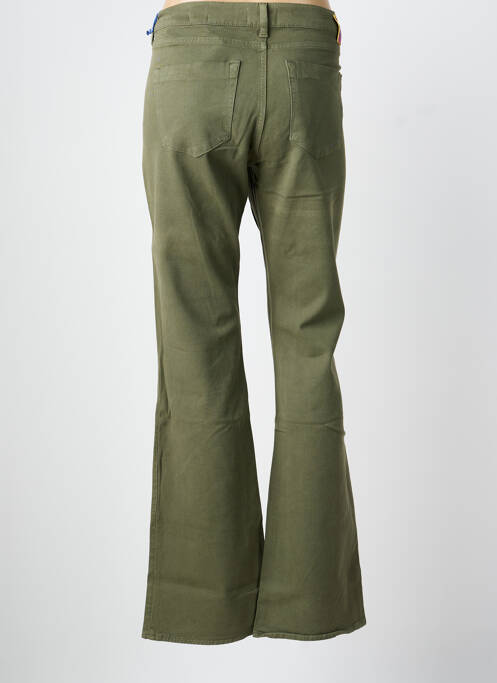 Pantalon evazat verde HAPPY femeie