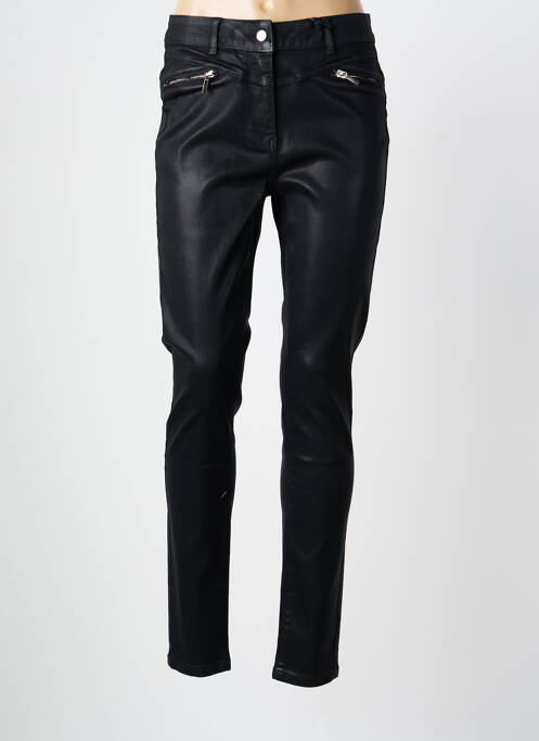 Pantalon slim negru JULIE GUERLANDE femeie