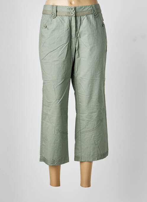 Pantalon trei sferturi verde SANDWICH femeie