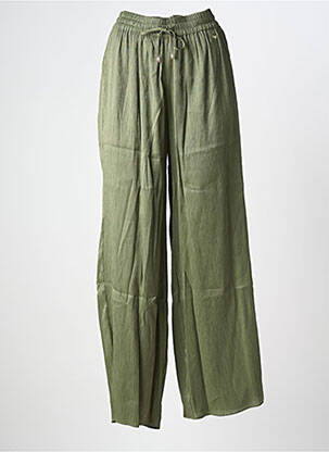 Pantalon drept verde LPB femeie