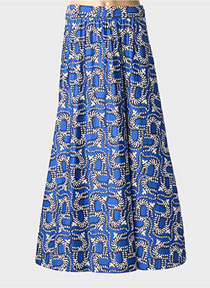 Fustă lungă albastru PAIN DE SUCRE femeie