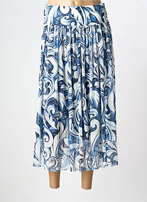 Fustă lungă albastru PAUL BRIAL femeie