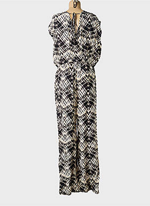 Salopetă-pantalon croială fluidă fără mâneci negru MOLLY BRACKEN femeie