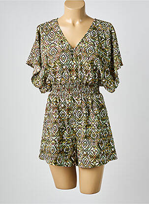 Salopetă scurtă verde LPB femeie