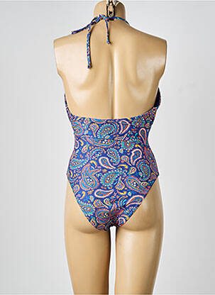 Costum de baie dintr-o singură piesă imprimeu fantezie albastru MOLLY BRACKEN femeie
