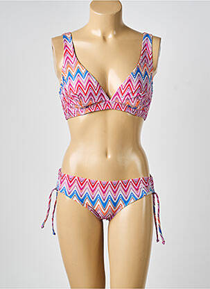 Costum de baie din două piese top sutien modelat top sutien modelat violet SUNMARIN femeie