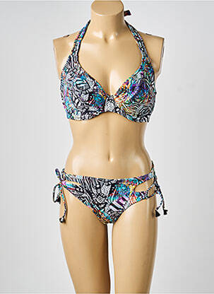 Costum de baie din două piese negru FREYA femeie