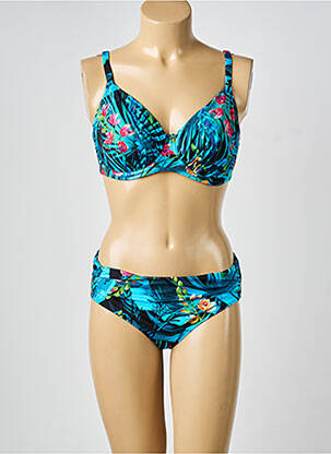 Costum de baie din două piese albastru FANTASIE femeie