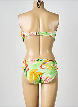 Costum de baie din două piese top bentiță top bentiță verde SEAFOLLY femeie
