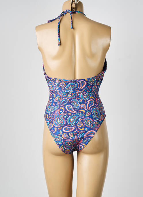 Costum de baie dintr-o singură piesă albastru MOLLY BRACKEN femeie