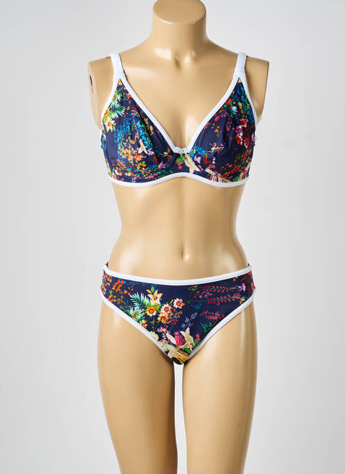 Costum de baie din două piese albastru FREYA femeie