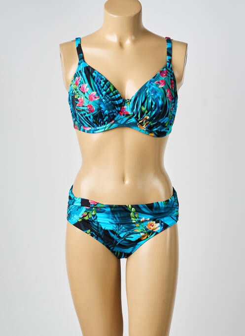 Costum de baie din două piese albastru FANTASIE femeie