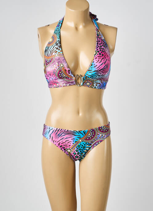 Costum de baie din două piese violet CALAO femeie