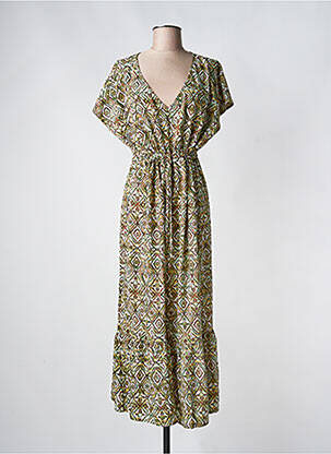 Rochie lungă verde LPB femeie