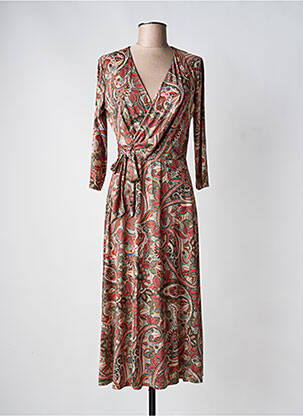 Rochie lungă verde FIFILLES femeie