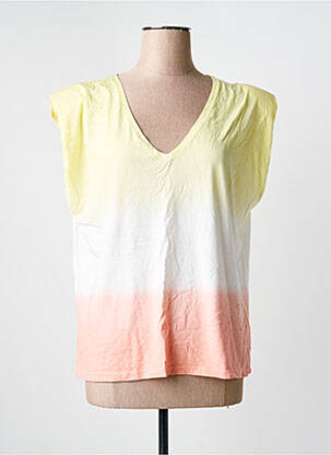 Tricou galben MORGAN femeie