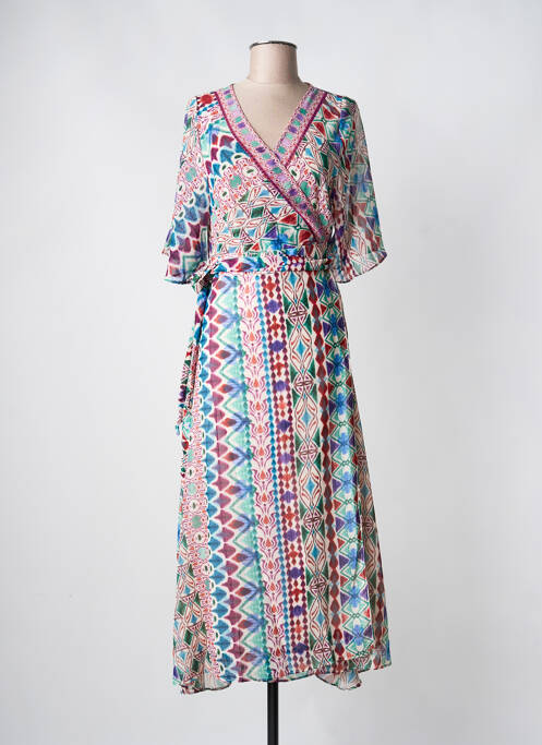 Rochie lungă alb MOLLY BRACKEN femeie