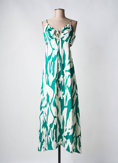 Rochie lungă verde ENCANDILATA femeie