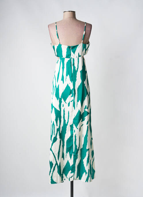 Rochie lungă verde ENCANDILATA femeie