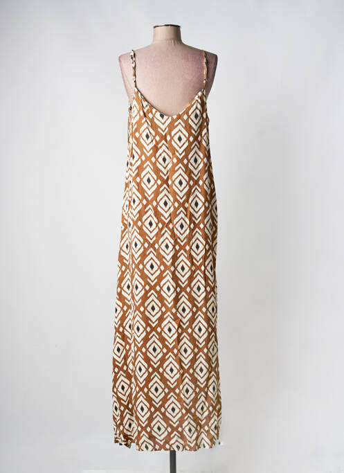 Rochie lungă maro LOSAN femeie