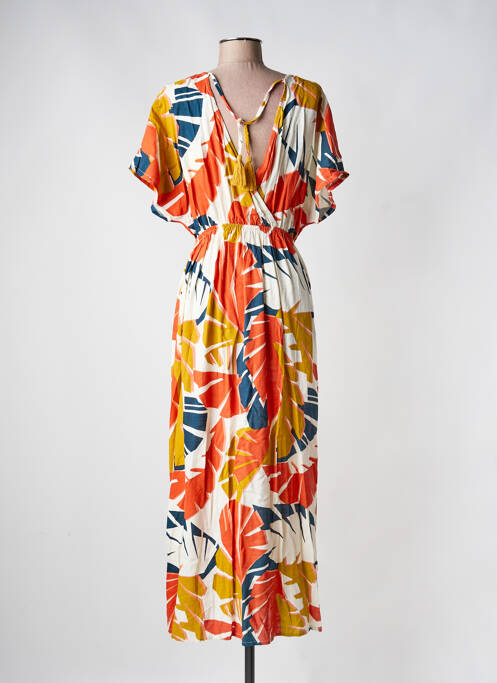 Rochie lungă portocaliu LOSAN femeie