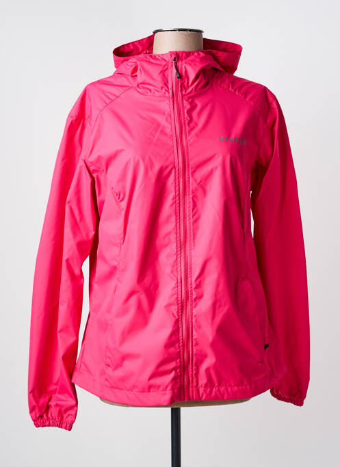 Jachetă vânt roz FUSALP femeie