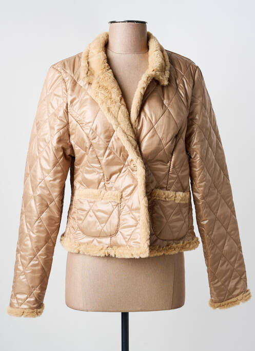 Geacă matlasată bej DINA & DESS femeie