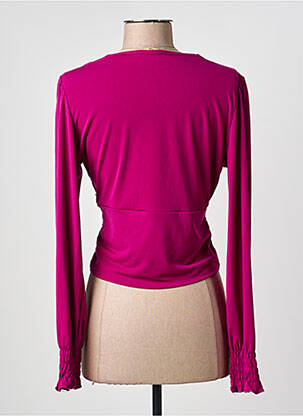 Top elasticitate mâneci lungi violet DINA & DESS femeie