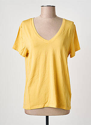 Tricou galben LOSAN femeie