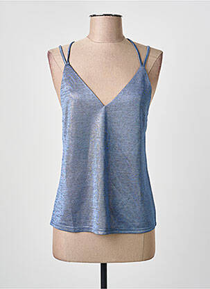 Top albastru MOLLY BRACKEN femeie