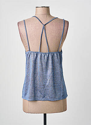 Top elasticitate fără mâneci albastru MOLLY BRACKEN femme