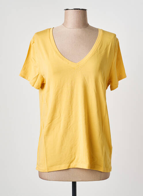 Tricou galben LOSAN femeie