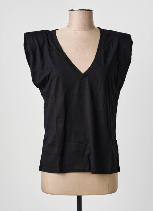 Top negru MORGAN femeie