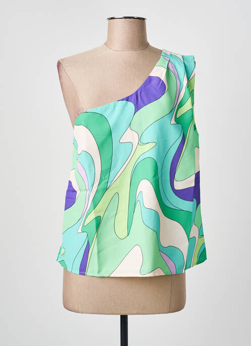 Top verde MORGAN femeie