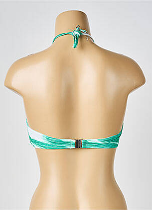 Sutien de costum de baie elasticitate top bentiță verde SEAFOLLY femeie