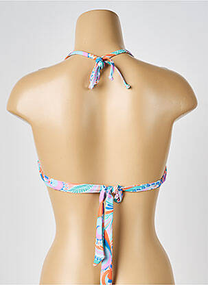 Sutien de costum de baie elasticitate top bentiță albastru MOLLY BRACKEN femeie