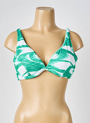 Sutien de costum de baie elasticitate top sutien modelat verde SEAFOLLY femeie