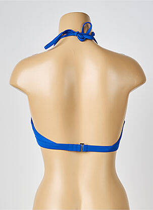 Sutien de costum de baie elasticitate top sutien modelat albastru MOLLY BRACKEN femeie