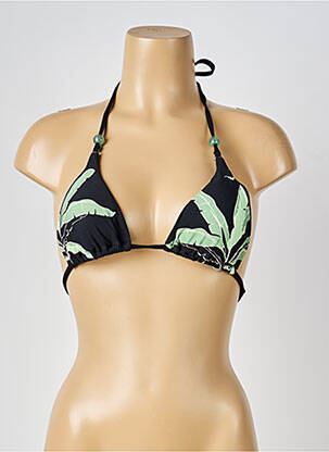 Sutien de costum de baie elasticitate top triunghiuri negru SEAFOLLY femeie