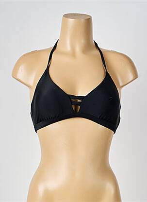 Sutien de costum de baie elasticitate top triunghiuri negru MOLLY BRACKEN femeie
