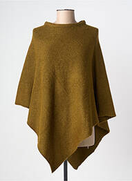 Poncho croială asimetrică verde B.YOUNG femme