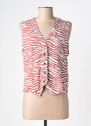 Vestă fără mâneci roz B.YOUNG femeie