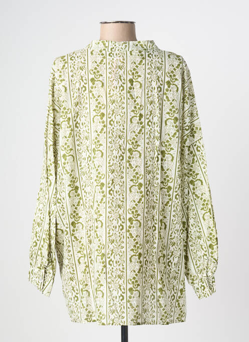 Tunică mâneci lungi verde BANDITAS FROM MARSEILLE femeie