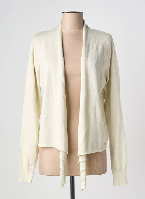 Vestă cu mâneci lungi bej LES P'TITES BOMBES femeie