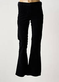 Pantalon evazat elasticitate mărime normală negru HAPPY femeie